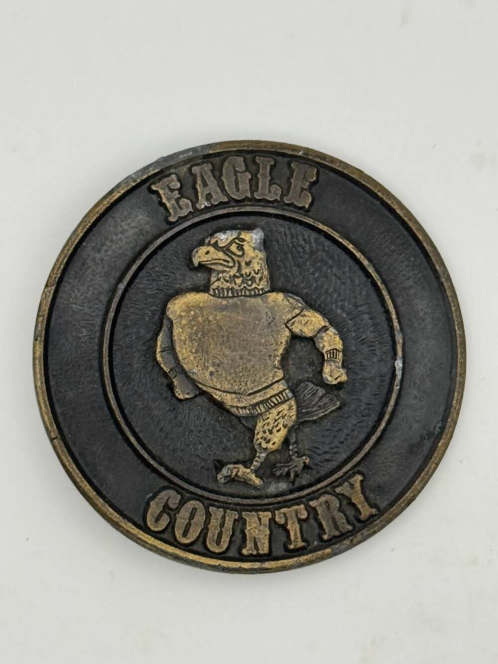 Eagle Country Belt Buckle American Western Vintage Collectible USA Used Item